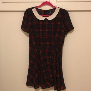 Forever 21 plaid collared dress.